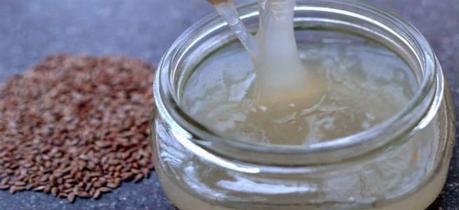 Homemade Flaxseed Hair Gel