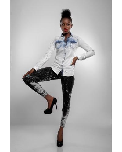 Urgent News for Nigerian Ladies: LifeSizeDoll.com.ng is calling your Name.. Acid Wash Leggings