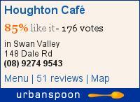 Houghton Café on Urbanspoon