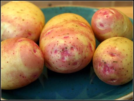 Potatoes. Not all good-looking ones!