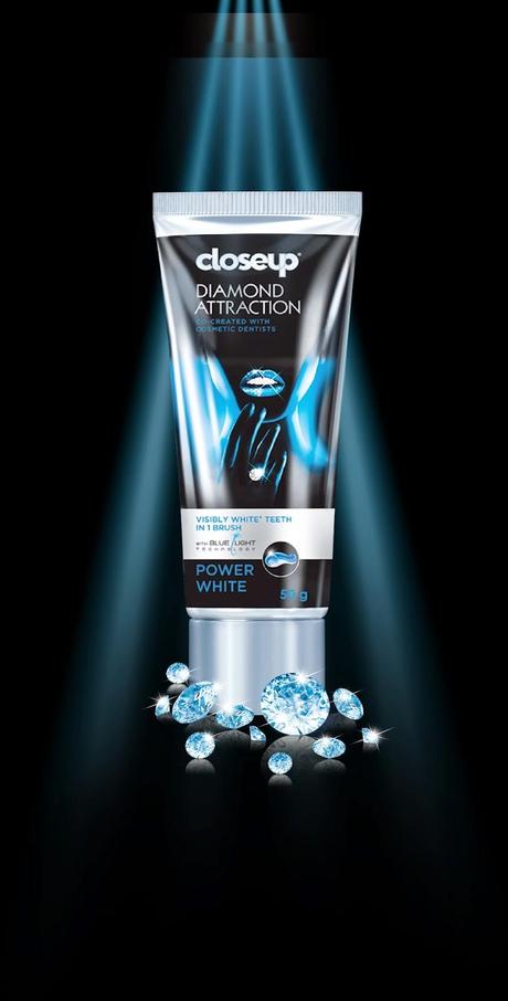 Get a Dazzling White Smile Instantly with New Closeup Diamond Attraction