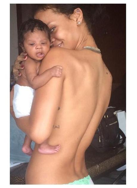 Rihanna Bonds With Niece