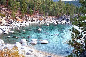 Secret Beach on Lake Tahoe's Nevada side, 2003