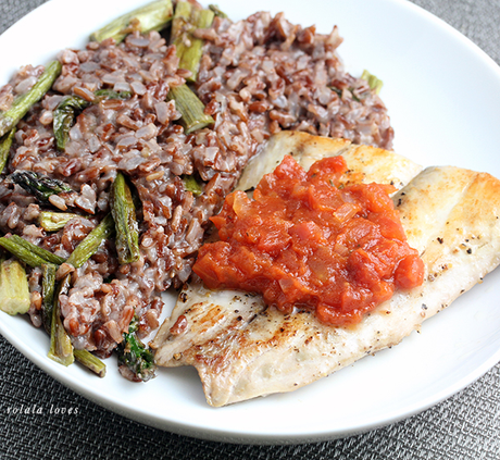 Pan Seared Drum Fish and Tomato Jam Recipe