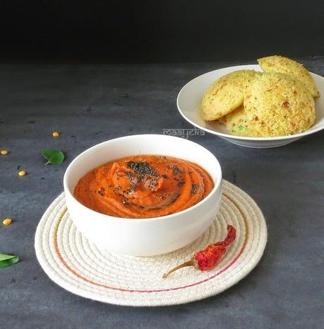 tomato chutney recipe for idli and dosa