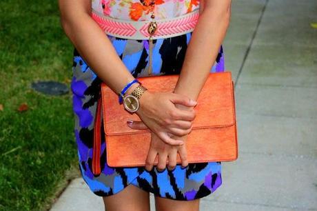 THE PRINTED TULIP SKIRT