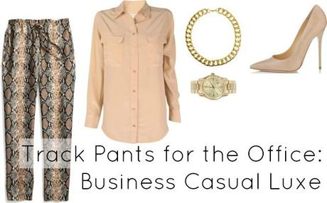 Track Pants Style for Office Work Dress Code
