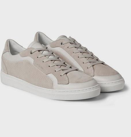 So Fresh, So Clean:  Dolce & Gabbana Suede and Leather Paneled Sneakers