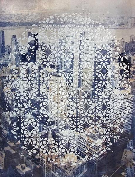 paper arts | paper cut collage