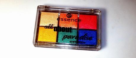 Essence All About Paradise Eye Shadow Palette Swatches 