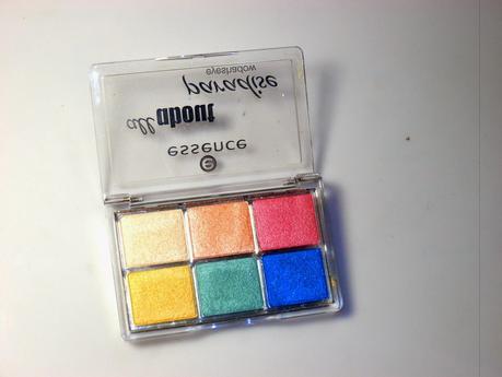 Essence All About Paradise Eye Shadow Palette Swatches 