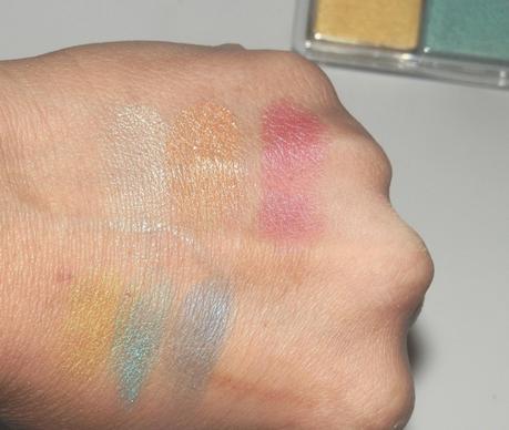 Essence All About Paradise Eye Shadow Palette Swatches 