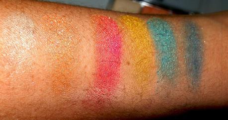 Essence All About Paradise Eye Shadow Palette Swatches 