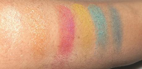 Essence All About Paradise Eye Shadow Palette Swatches 