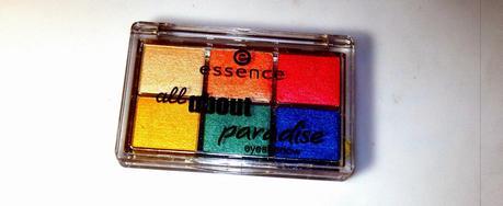 Essence All About Paradise Eye Shadow Palette Swatches 