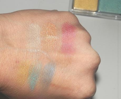 Essence All About Paradise Eye Shadow Palette Swatches 