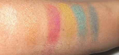 Essence All About Paradise Eye Shadow Palette Swatches 