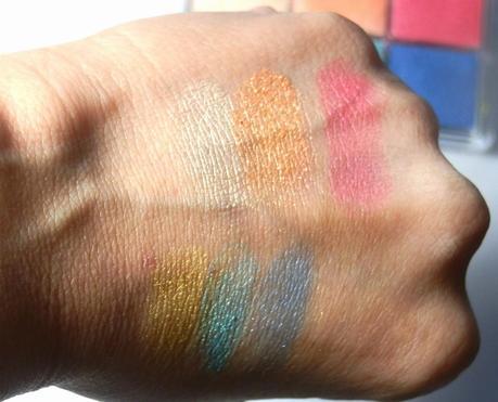 Essence All About Paradise Eye Shadow Palette Swatches 