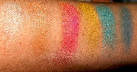 Essence All About Paradise Eye Shadow Palette Swatches 