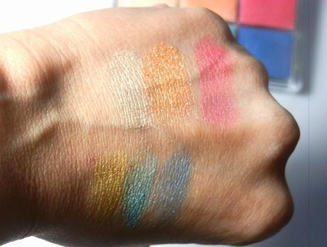 Essence All About Paradise Eye Shadow Palette Swatches 