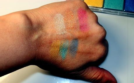 Essence All About Paradise Eye Shadow Palette Swatches 