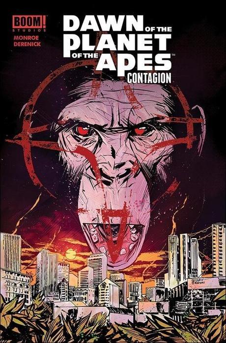 Dawn of the Planet of the Apes Contagion - SDCC