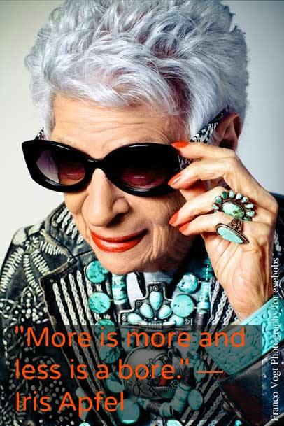 Iris Apfel quote