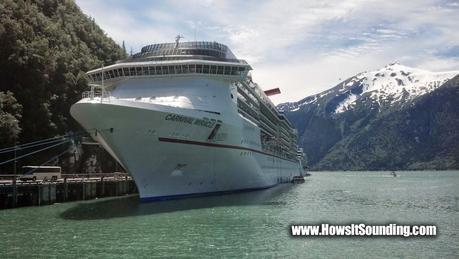 Carnival cruise lines miracle ship sailing sound tech Skagway Juneau Alaska victoria british Colombia Canada dylan benson tracy arms fjord