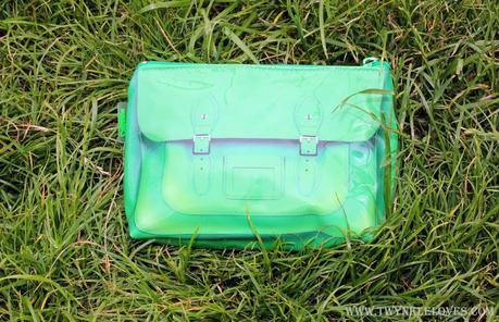 New In: Catseye Satchel Make Up Bag