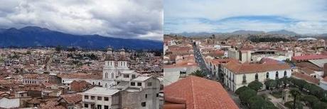 Cuenca on the left, Sucre on the Right