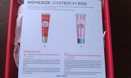 Memebox Bundle - The Scentboxes - Rose, Grapefruit & Baby Powder