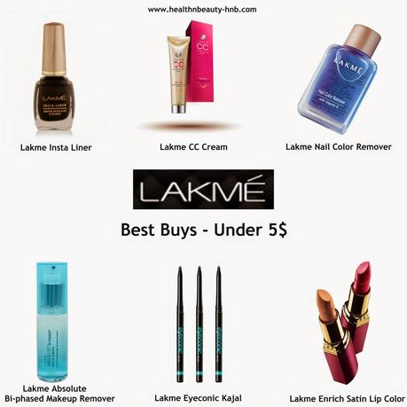 Best Beauty Buys Under $5 - 6 Lakme Products