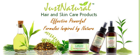 Just Natural Hair and Skin Care Product line by Just Natural