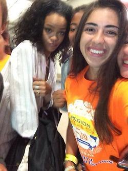 Rihanna Spotted At LAX
