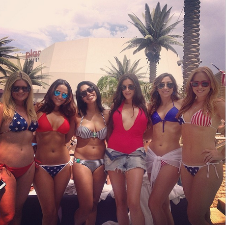 fourth of july in las vegas marquee dayclub