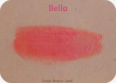 L'Oreal Shine Caresse Lip Color Bella (604) - Review and Swatch