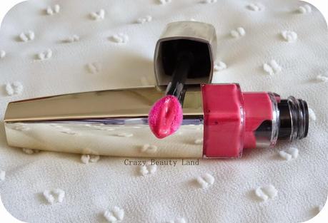 L'Oreal Shine Caresse Lip Color Bella (604) - Review and Swatch