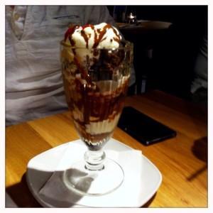 Rocky  Road Sundae Giraffe restaurant review silverburn tesco Glasgow food drink blog 