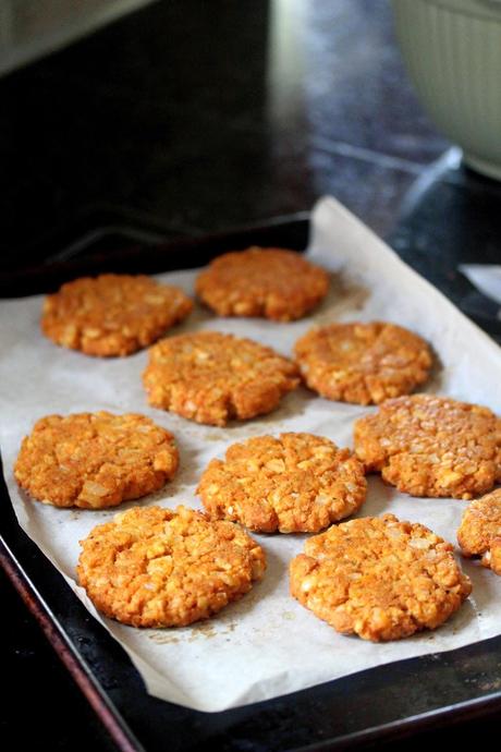 Sweet Potato and Tofu Burgers with Super Simple Slaw