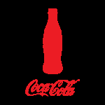 Coca Cola Bottle Red Outline