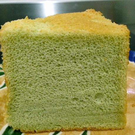 Greentea Chiffon Cake - Bake Along #64