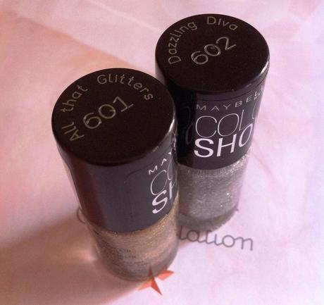 Sparkle and Shine with Maybelline's Glitter Mania Nail Polishes - Today's NOTD