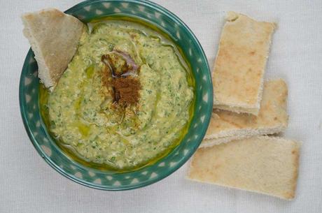 Flageolet Bean and Kale Hummus