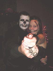Halloween Corpse Bride and Groom