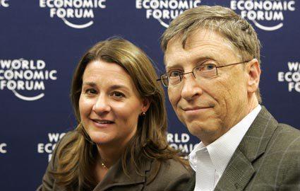 Melinda and Bill Gates