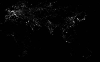 Scientists use satellite data on nighttime light intensity to pinpoint regional favoritism