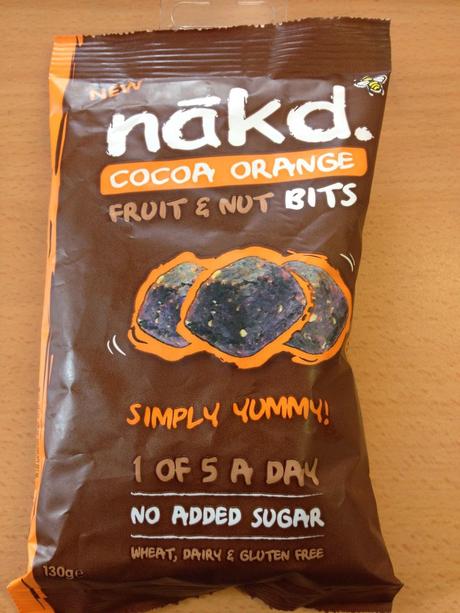 Today's Review: Nakd Cocoa Orange Fruit & Nut Bits