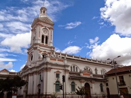 Gorgeous churches in Cuenca, Ecuador