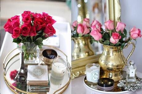 home, bedside table, patio, balcony, makeover, quick fixes, lights, decor, lifestyle, fashion blogger, DE, berlin, shabby chic, furniture, coffee table styling, flowers, shelves, diy