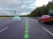 Jaguar’s Virtual Windscreen Projects Heads-Up Display